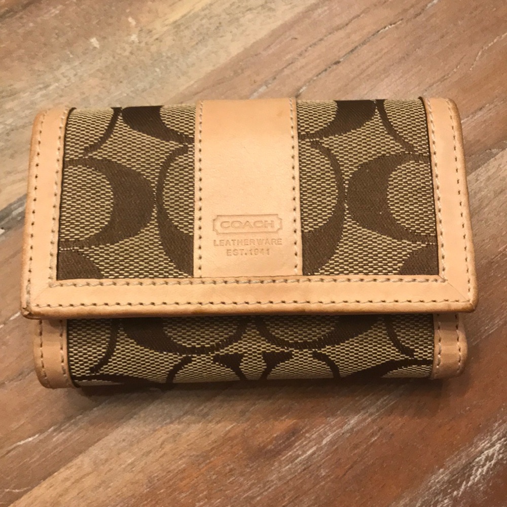 Coach Trifold Wallet
